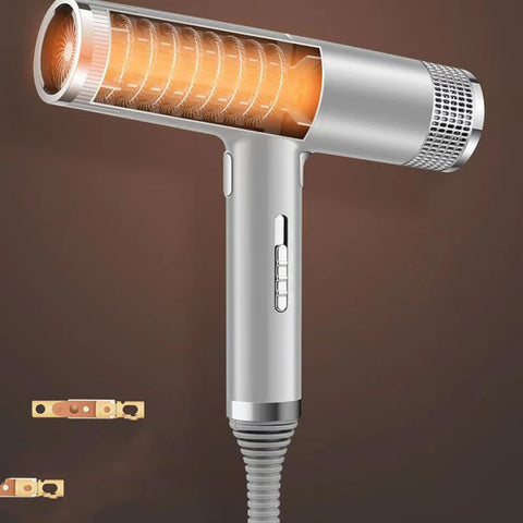 Haartrockner für den Haushalt – 1800W, Hochleistungs-Mini-Haartrockner für Friseursalon, Hotel, Studentenwohnheim und Reise