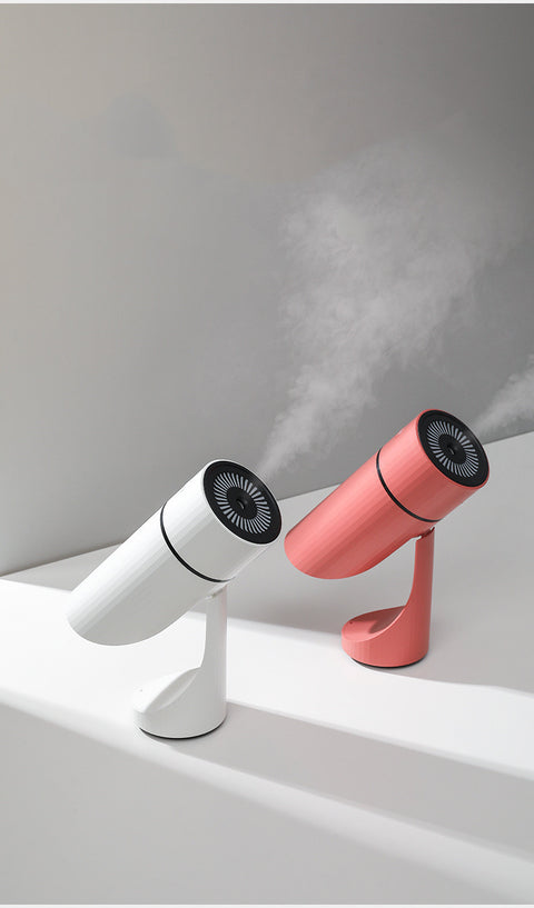USB-Lade-Luftbefeuchter – Kleiner, kreativer Luftbefeuchter für Auto und Schreibtisch mit verstellbarem Winkel