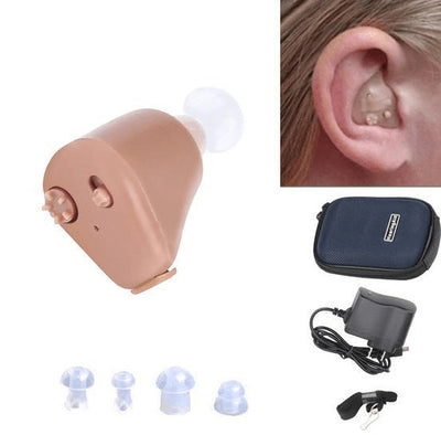 Wiederaufladbares Mini-Hörgerät