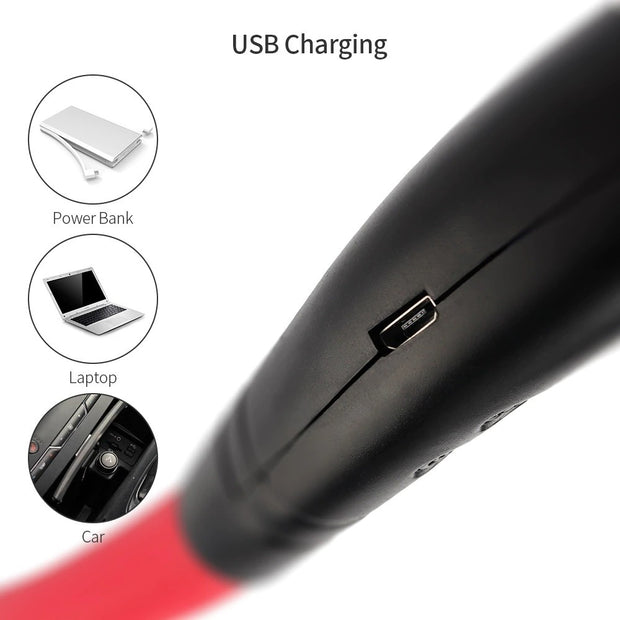 Mini Tragbarer Halsventilator – USB Wiederaufladbar mit Doppelventilatoren & Aromafunktion