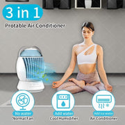 Nebelventilator – Tischgerät für Studenten, Büro & Luftkühler