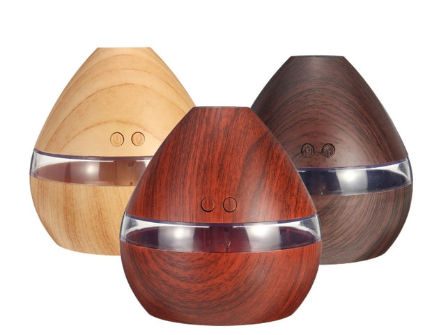 USB-LED-Aroma-Ultraschall-Luftbefeuchter 300 ml – Sommer-Aromatherapie, Diffusor für ätherische Öle, Luftreiniger, Geschenkidee