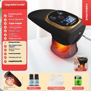 Elektrisches Schröpfgerät – EMS-Mikrostrom, Vakuum, Warmkompresse, Saug- und Gua-Sha-Funktion mit Negativdruck