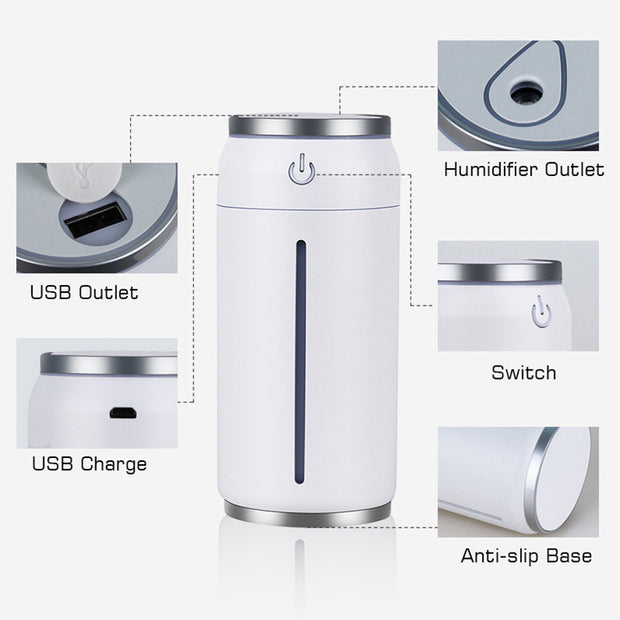 Bestseller Auto-Luftbefeuchter – 220 ml Mini USB Aroma Diffuser, Großhandel Luftbefeuchter