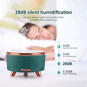 Ultraschall-Aroma-Diffusor im Holzmaserungs-Design – 500 ml